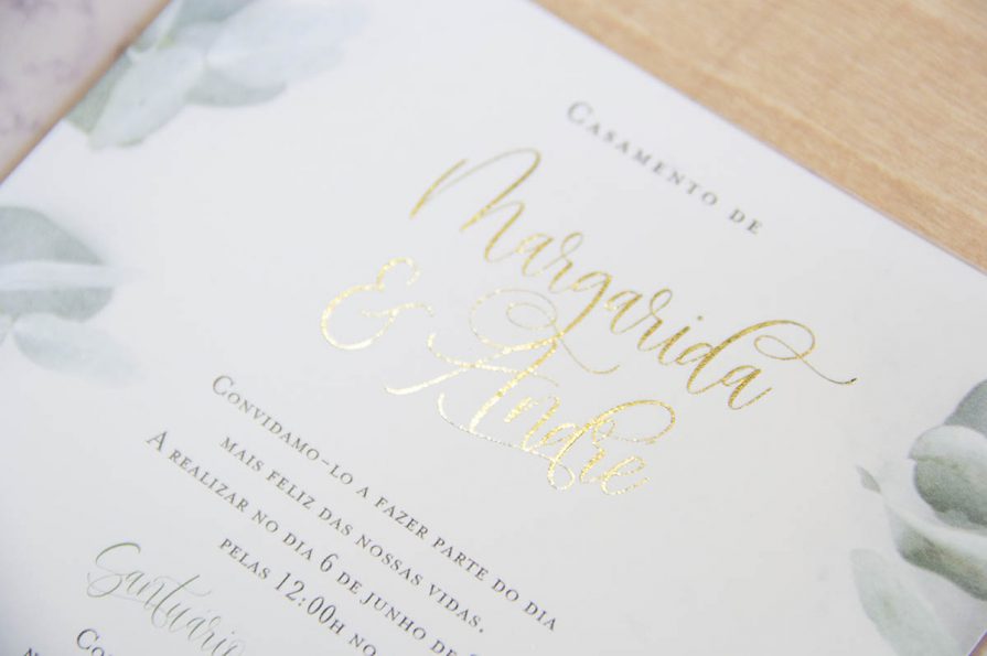 Versatile Collection - Convite Casamento personalizado, idealizado e produzido pela Ideia Genial, especialista em convites de casamento personalizados e datas especiais.
